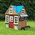 Деревянный домик - Коттедж у моря, размер 151 х 131 х 200 см.  - миниатюра №3